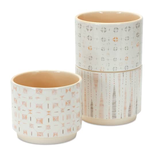 Decorative Stacking Pot Set